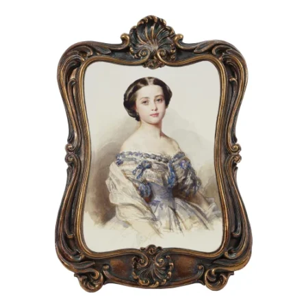 Kangce Antique Picture Frames 5×7 Vintage Picture Frames Bronze Picture Frame Ornate Picture Frames Victorian Wall Decor